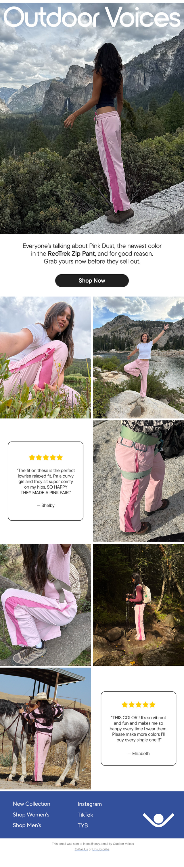 Outdoor Voices: THE REVIEWS ARE IN