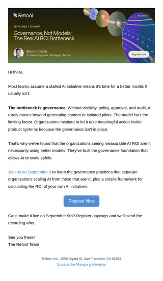 Retool: "You don't have an AI problem. You have a governance problem."