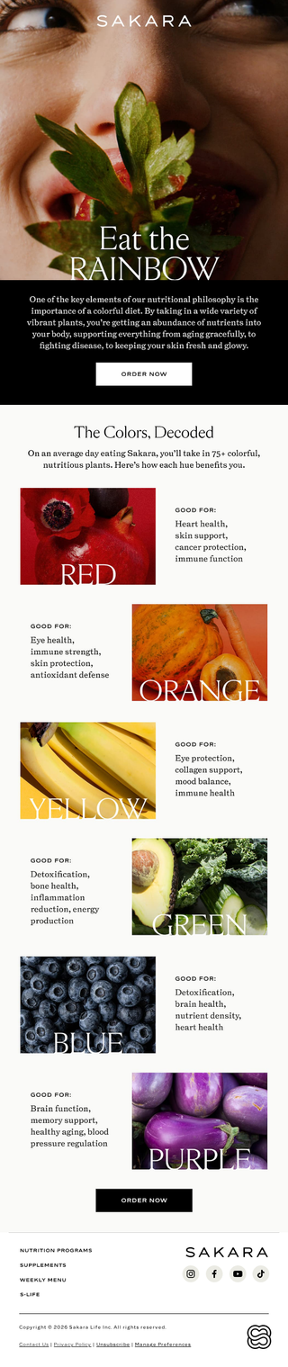 Sakara: Follow the Rainbow