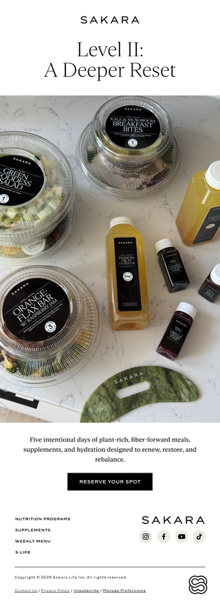Sakara: The Reset Runs Deeper